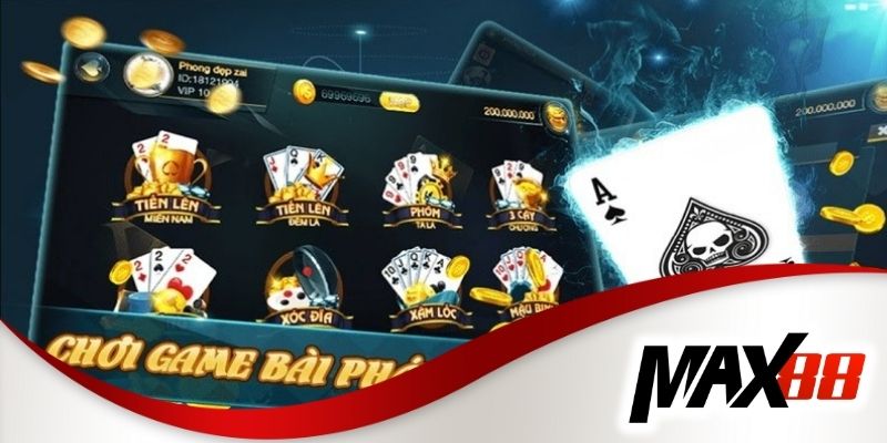 Game đánh bài online Max88 thu hút người chơi vì những lí do nào?